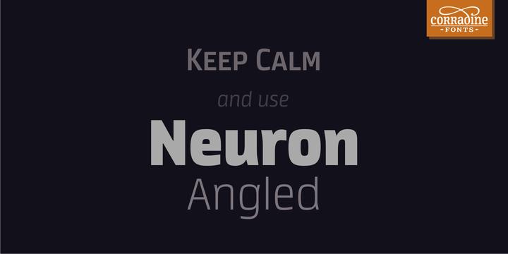 Neuron Angled Family Font