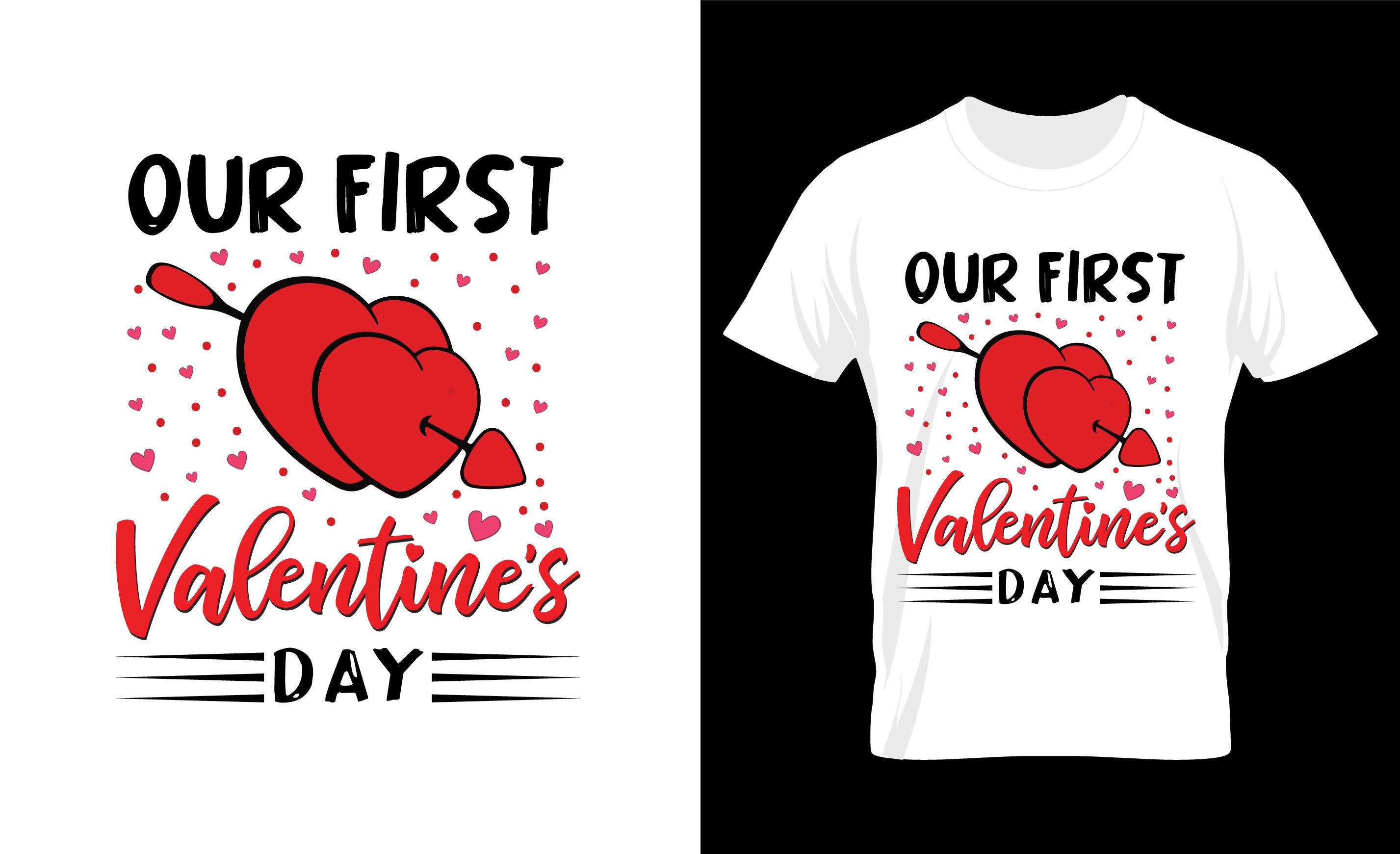 Happy Valentine's Day T-shirt Design 18