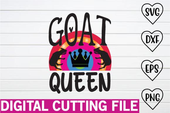 Goat Queen Svg