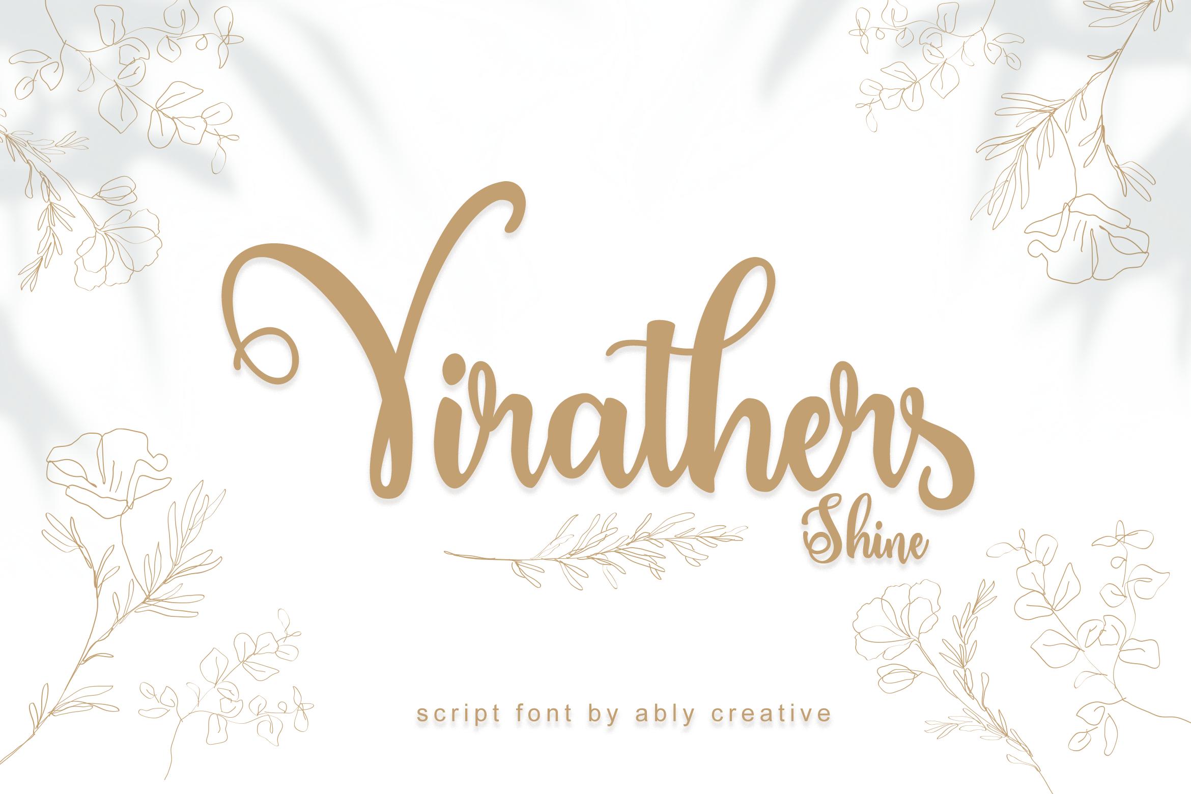 Virathes Shine Font