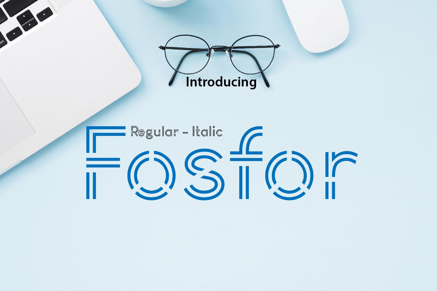 Fosfor Font