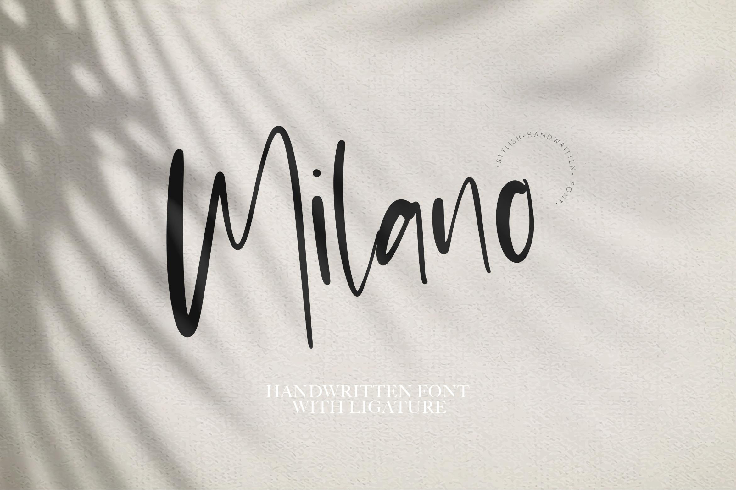 Milano Font