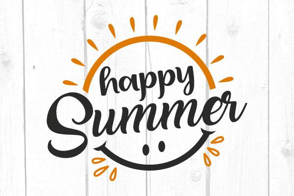 Happy Summer Svg