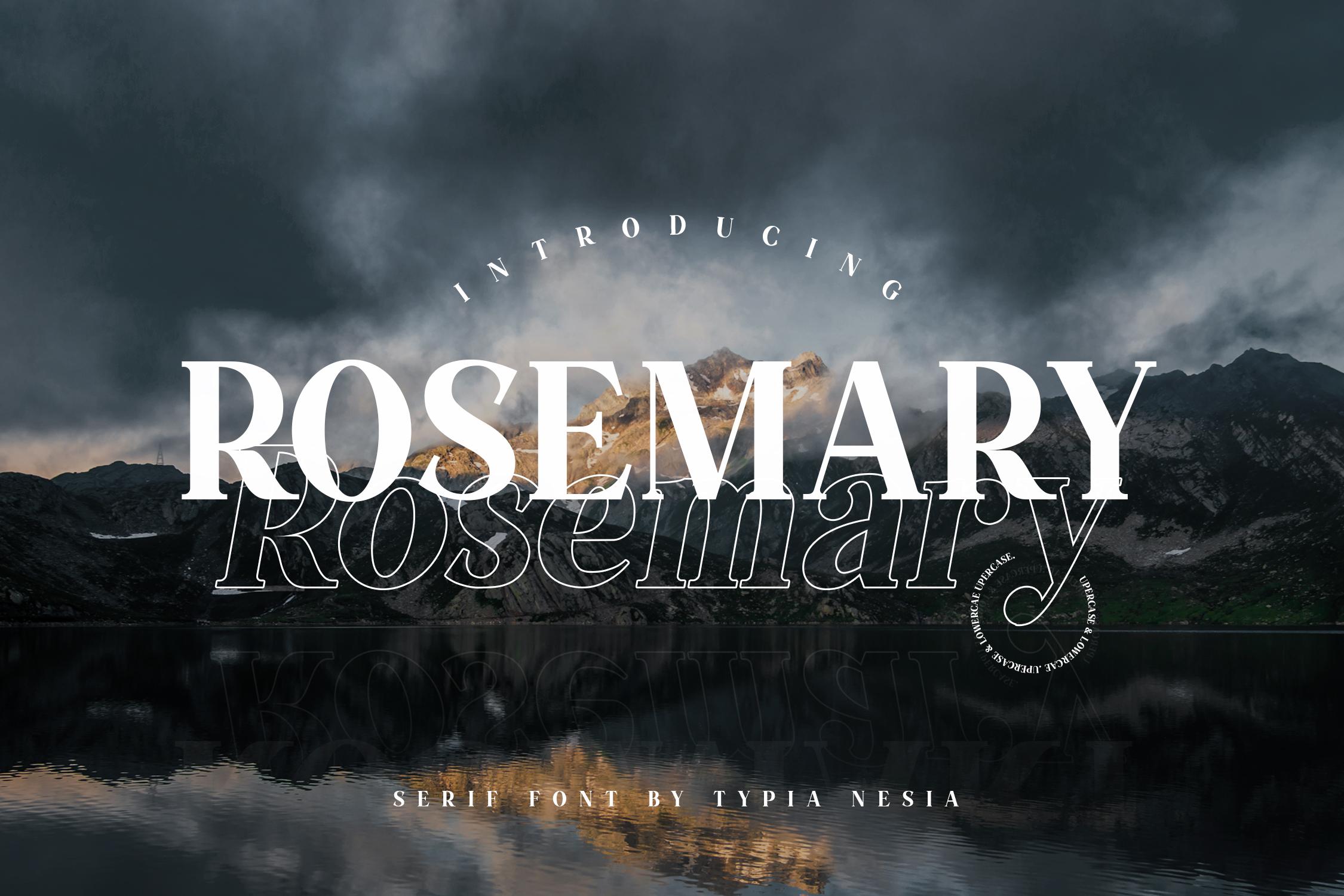 Rosemary Font