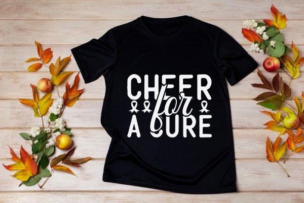 Breast Cancer SVG Design, Cheer for a Cu