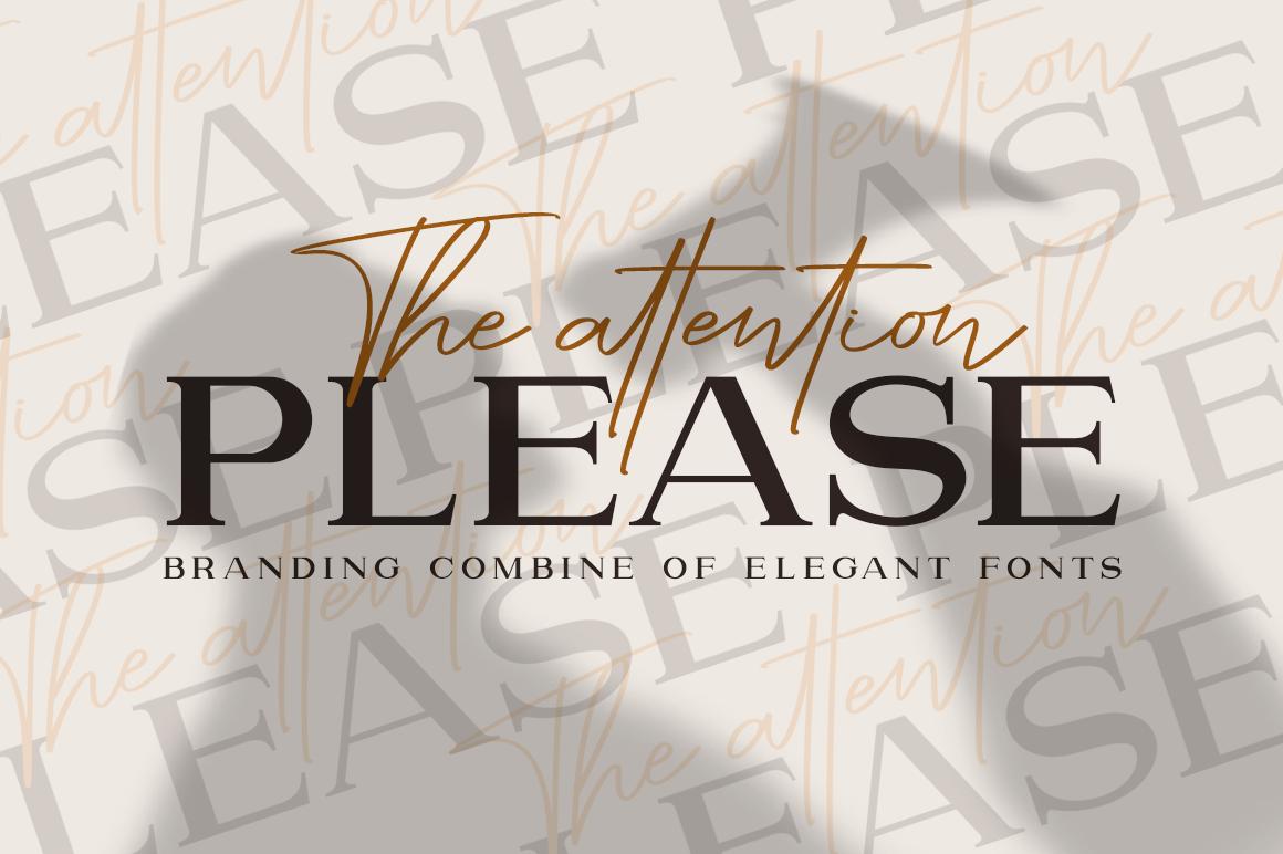 Attention Font