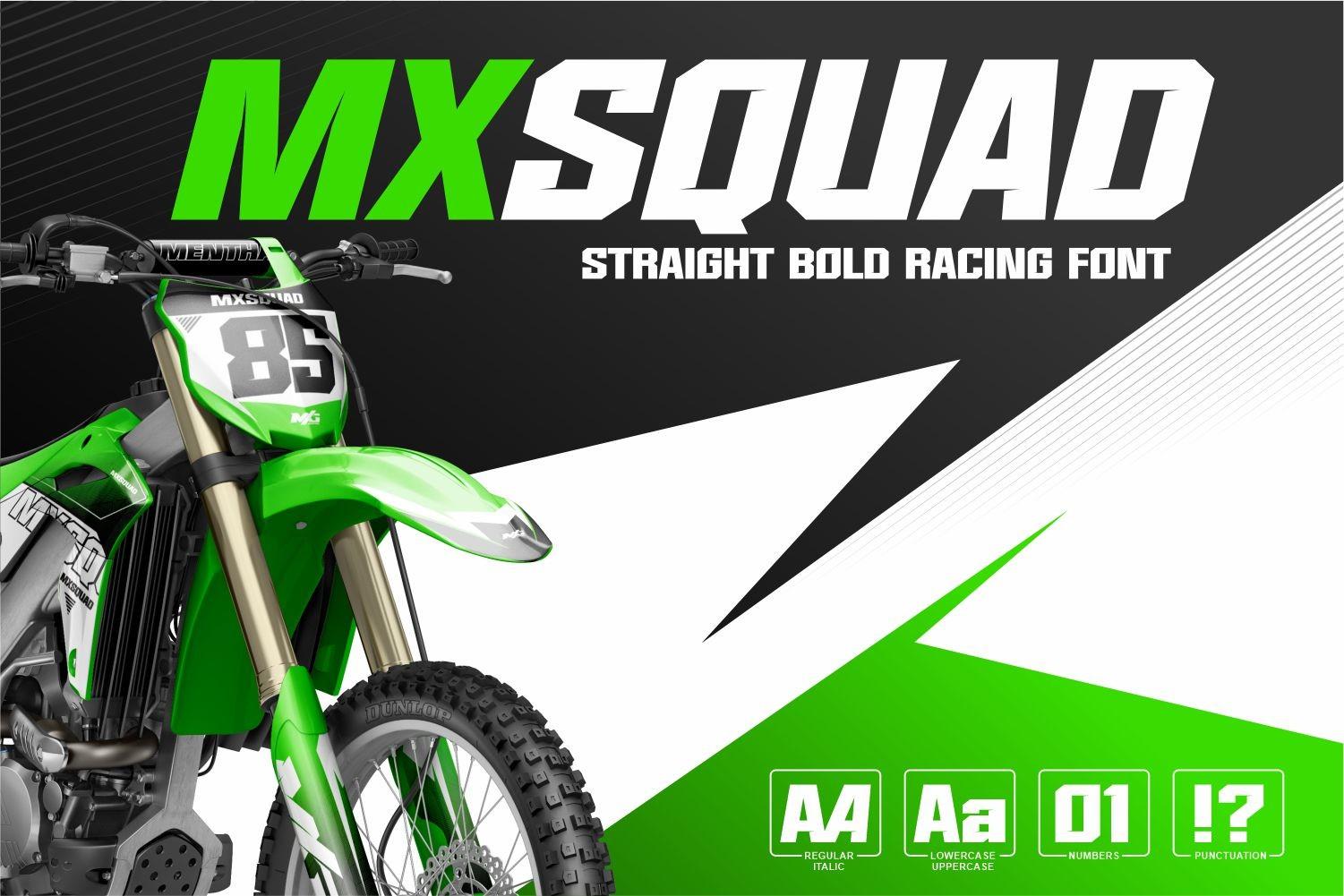 Mxsquad Font