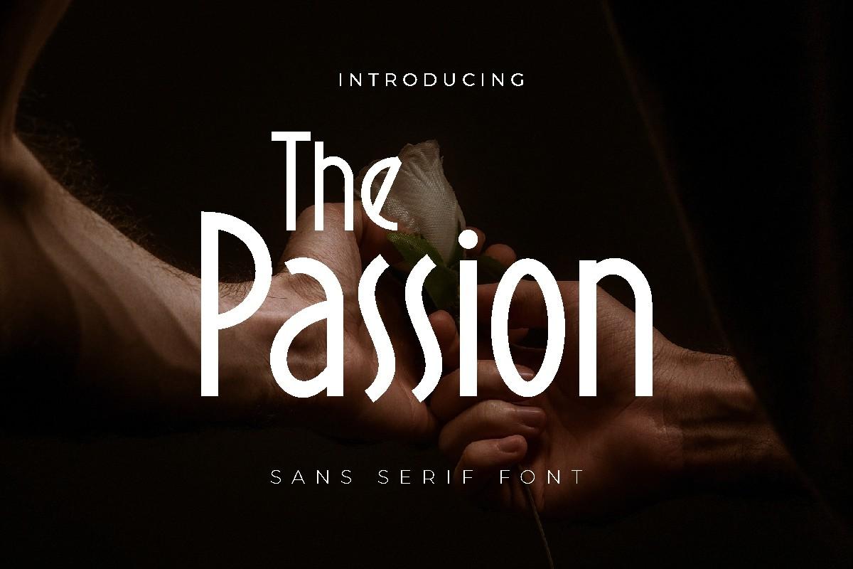 The Passion Font