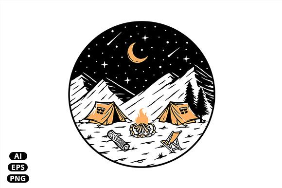 Camping in the Beautiful Mountains