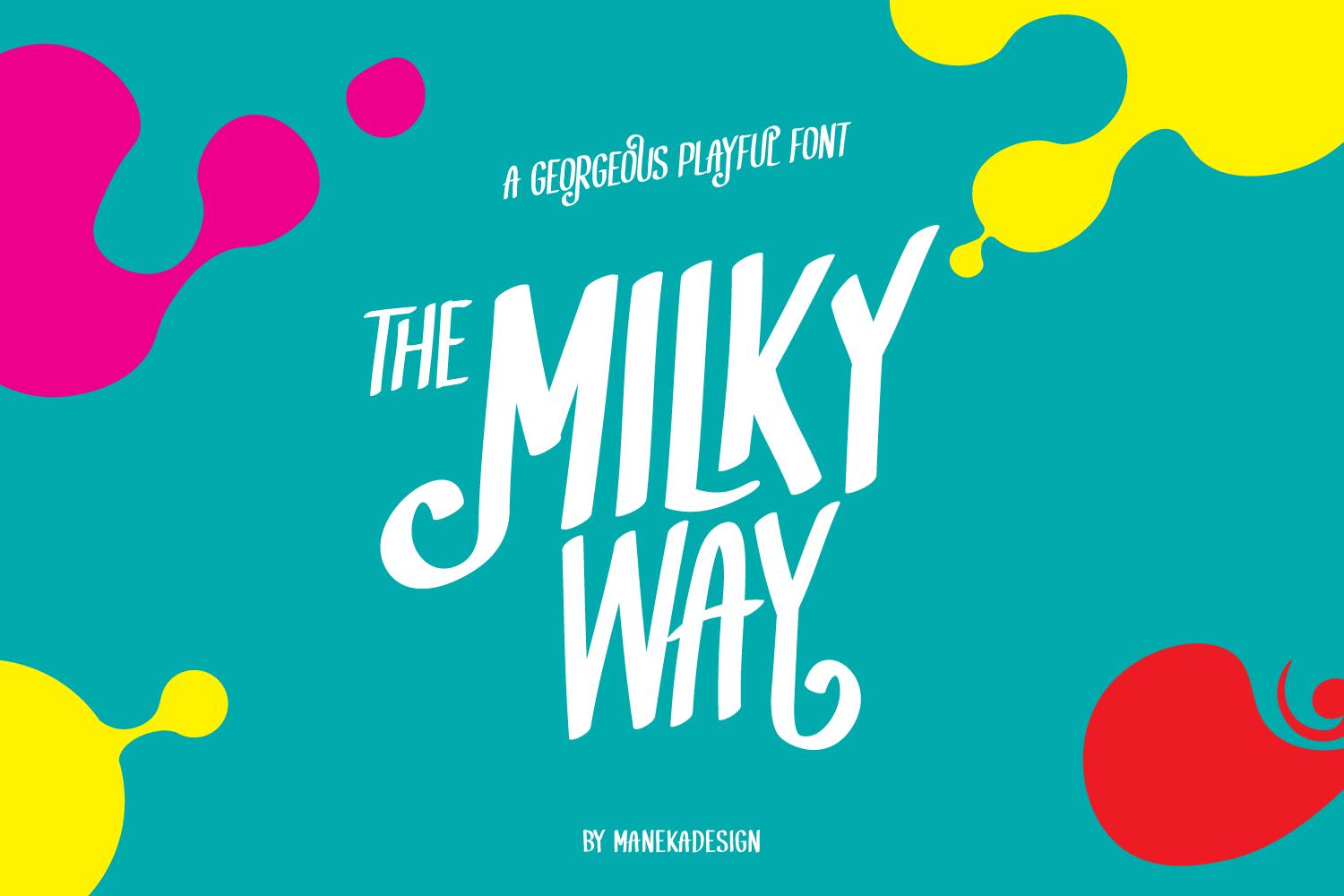 MilkyWay Font