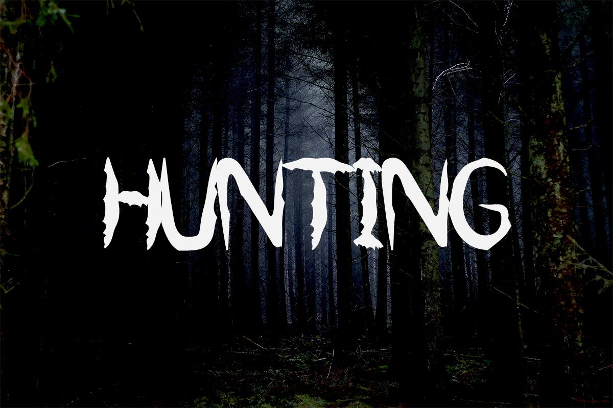 Hunting Font