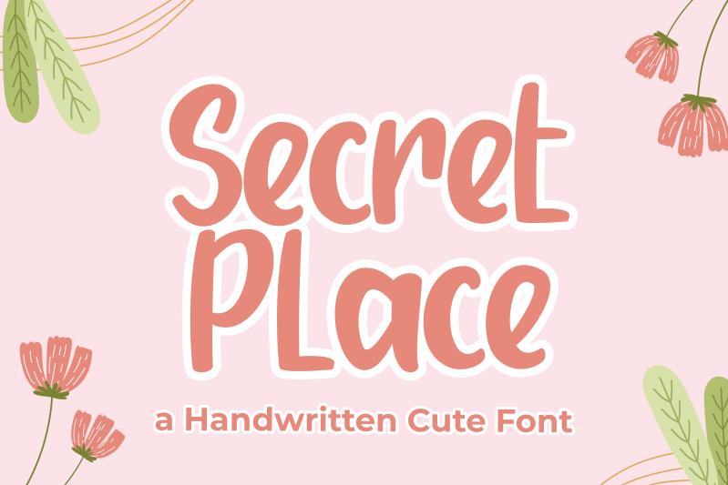 Secret Place Font