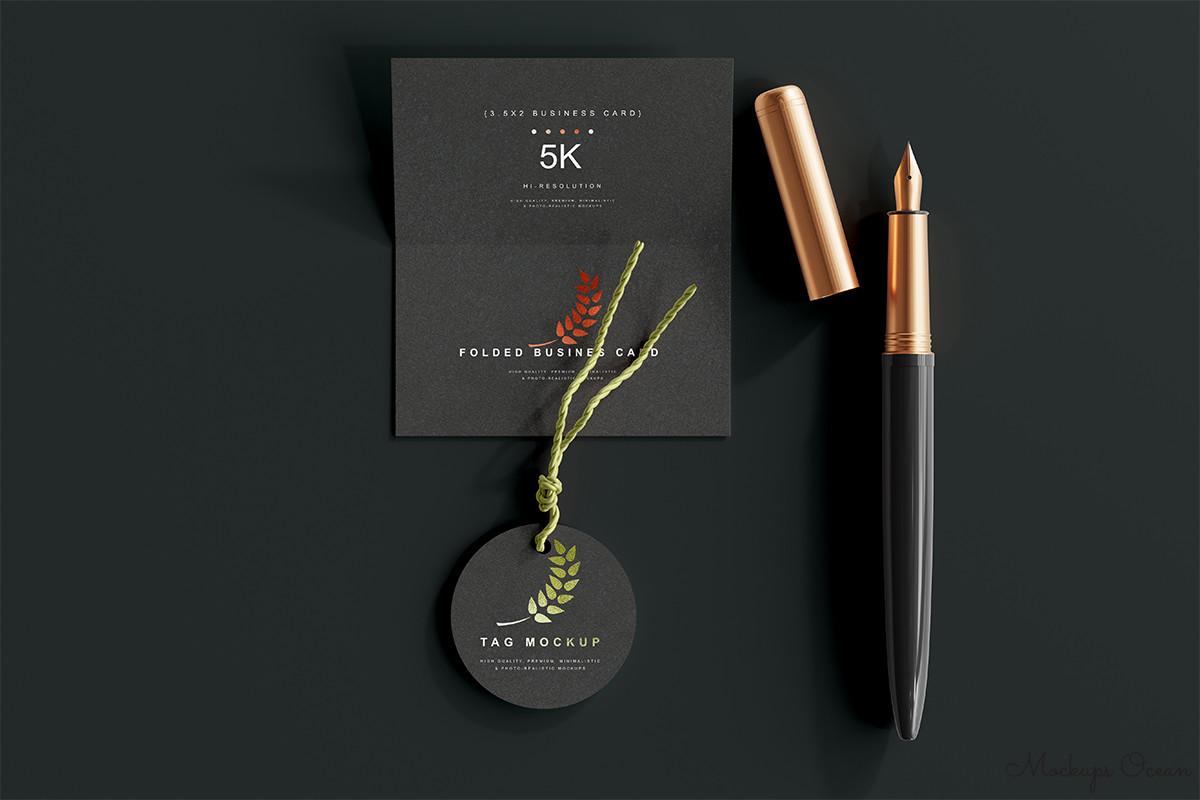 Apparel Tag Mockup