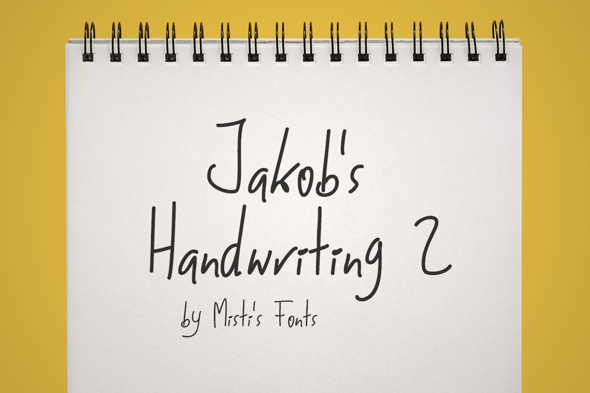 Jakob's Handwriting 2 Font