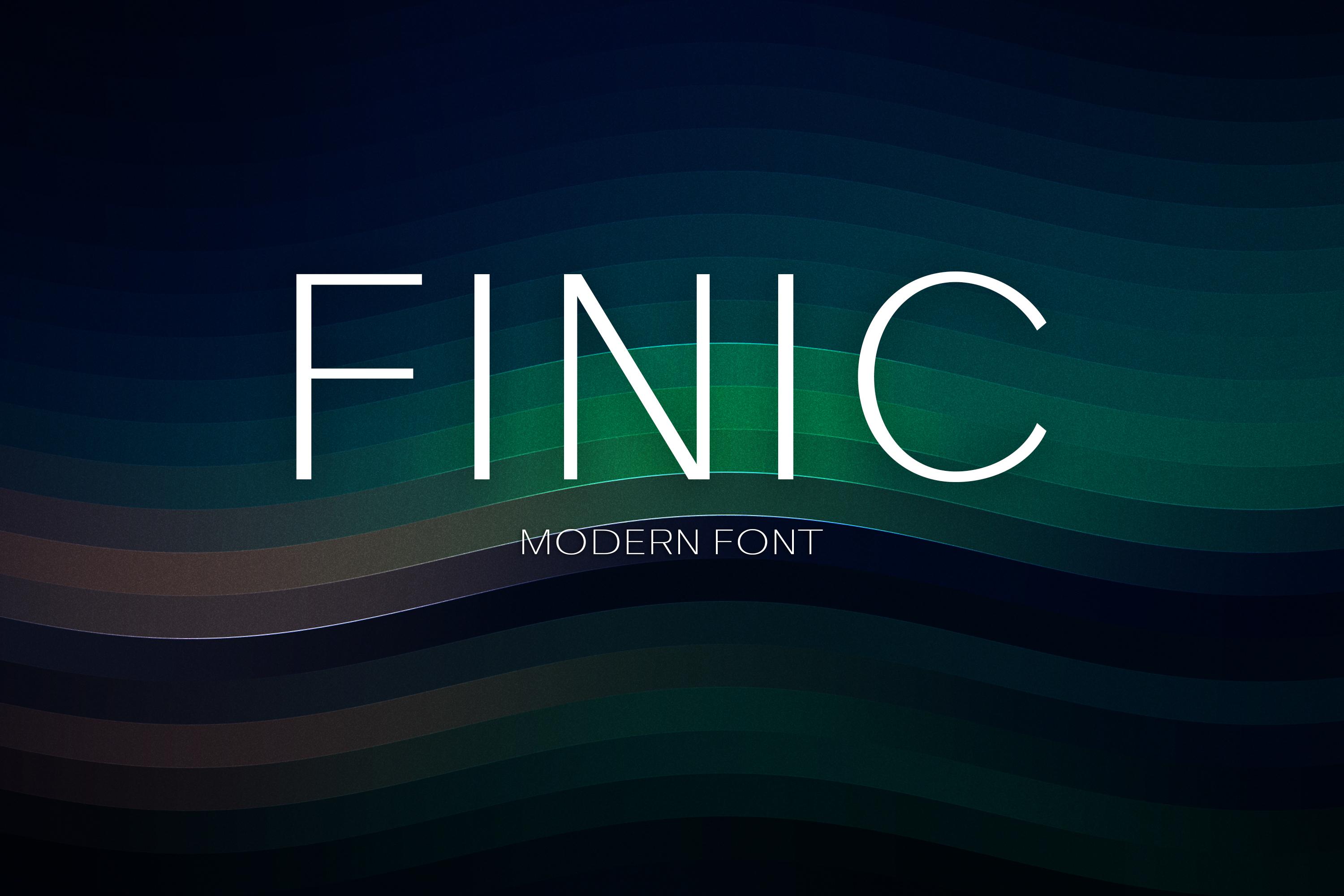 Finic Font