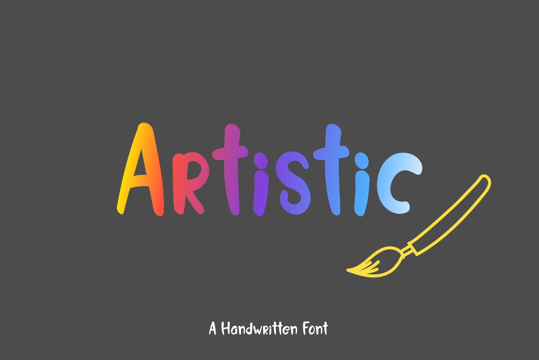 Artistic Font