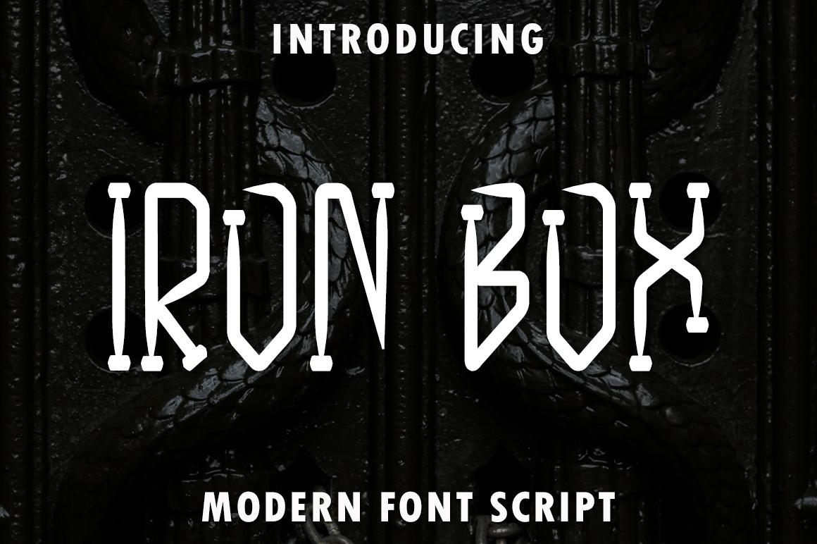 Iron Box Font