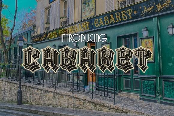 Cabaret Font