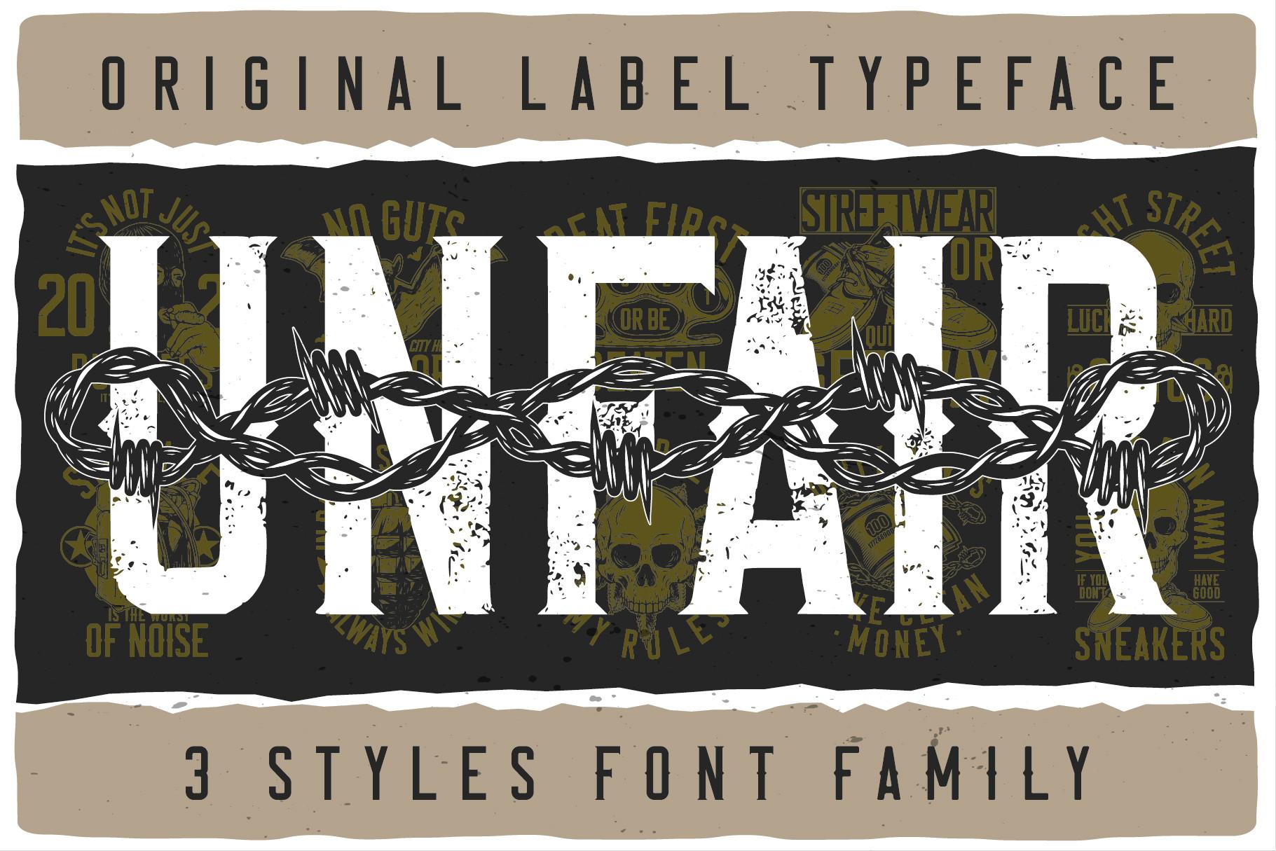 Unfair Font