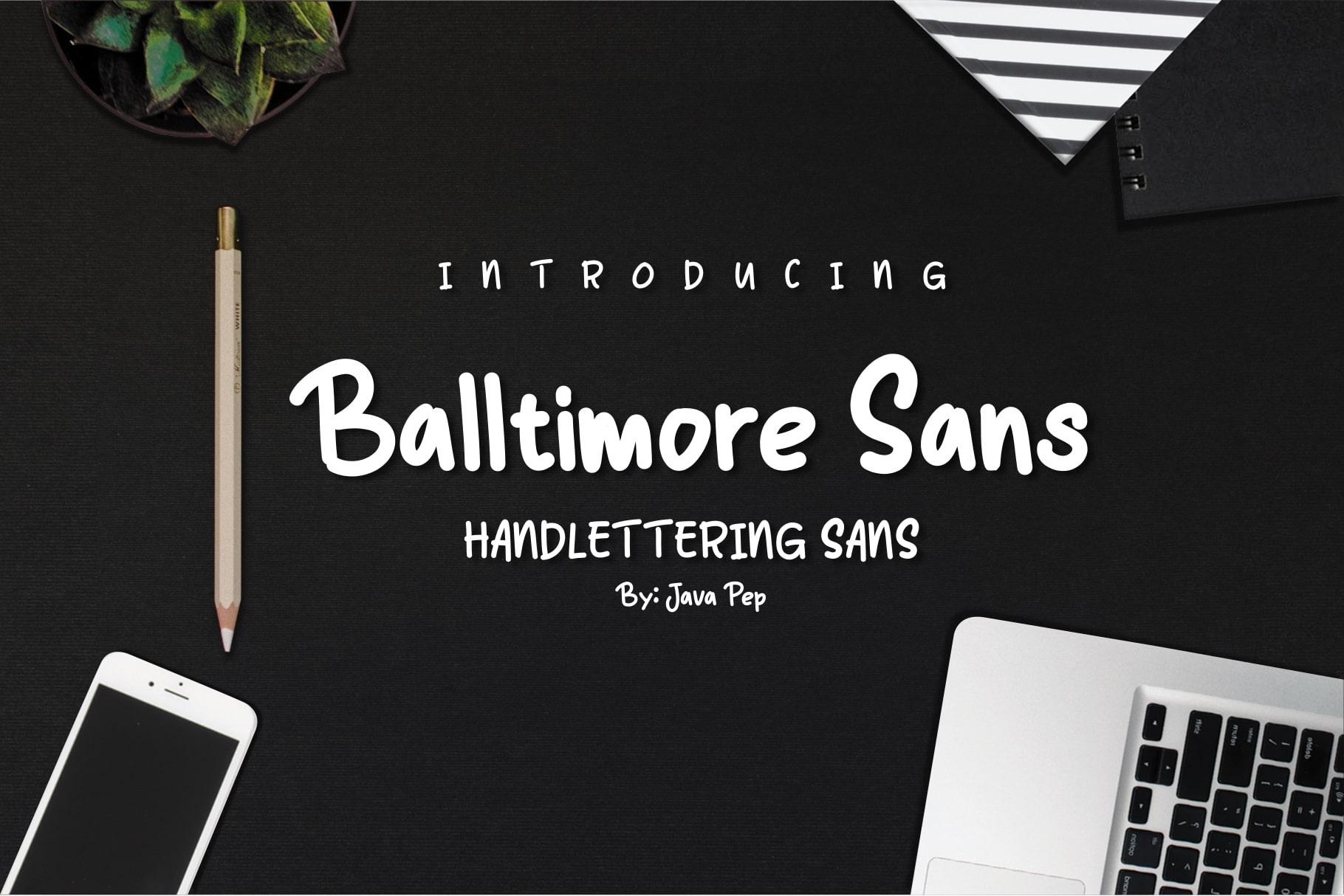 Balltimore Font