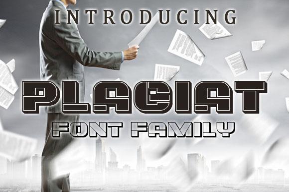 Plagiat Font