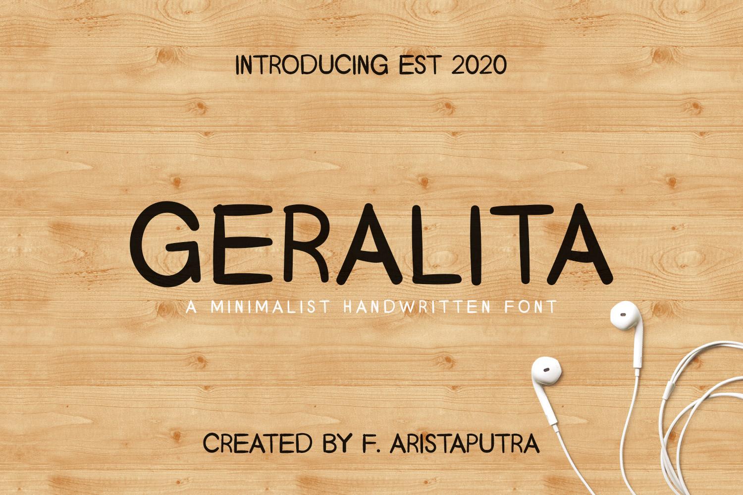 Geralita Font