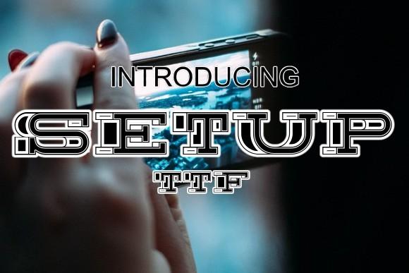 Setup Font