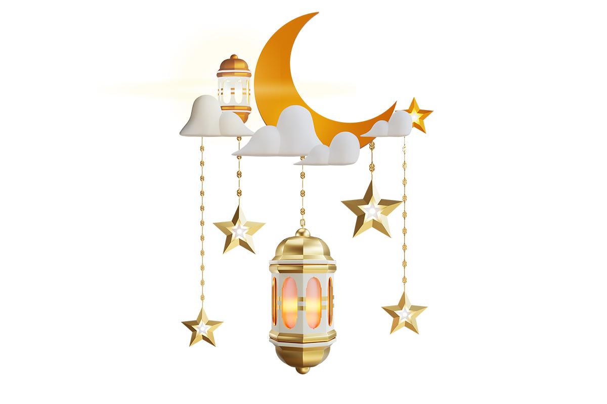 3d Realistic Fanoos Lamp Lantern Decorat