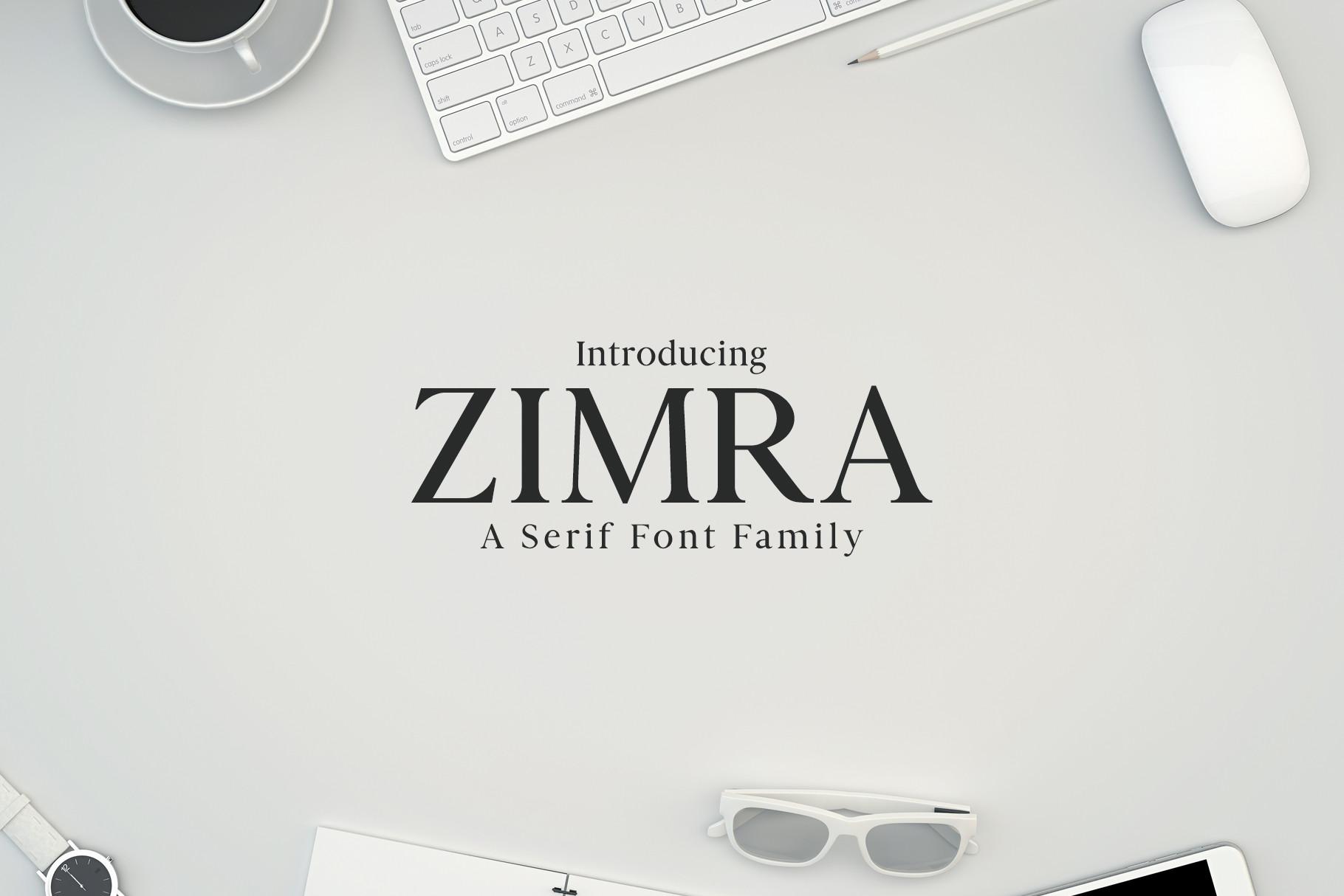 Zimra Font