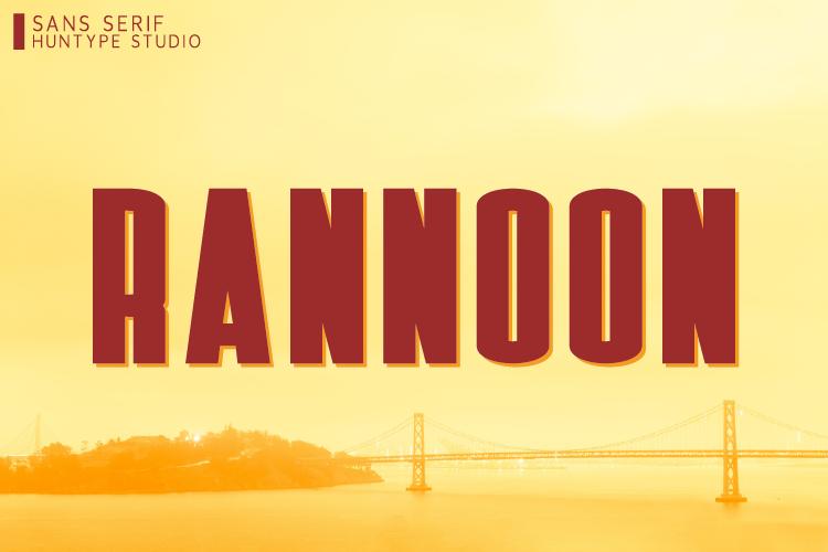 Rannoon Font