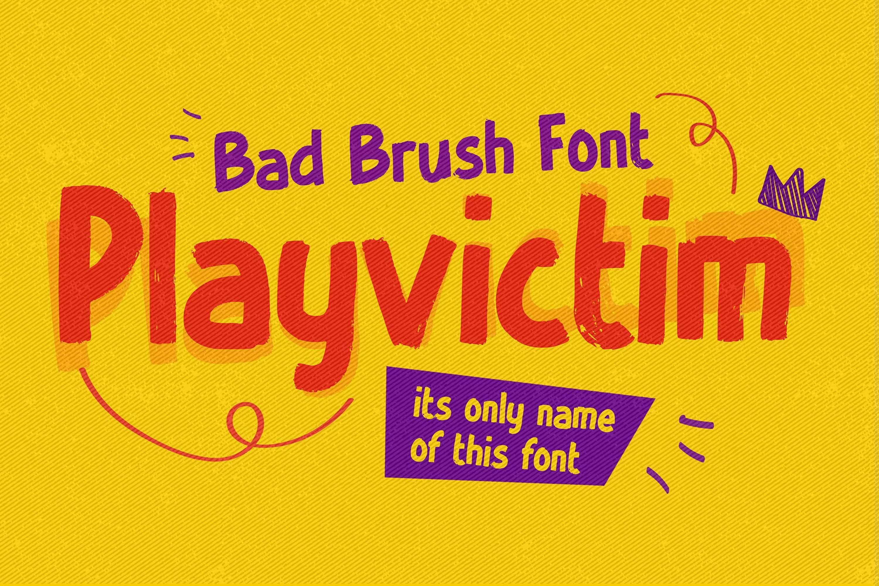 Playvictim Font