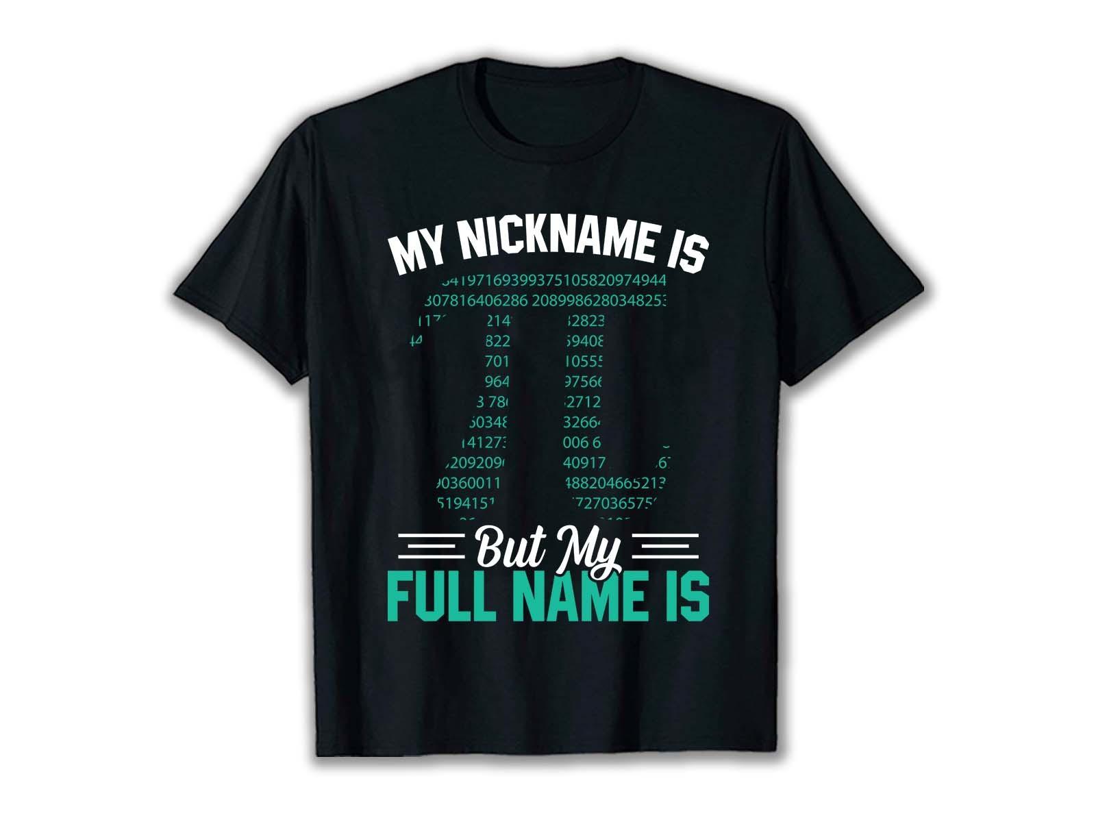 Pi Day T-Shirt - Pi Vector Graphic