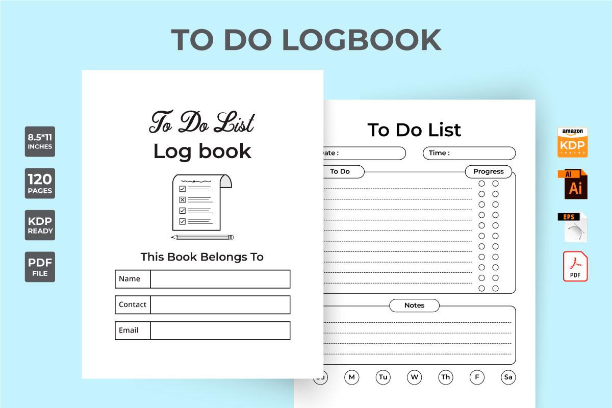 To Do List KDP Interior Task Tracker