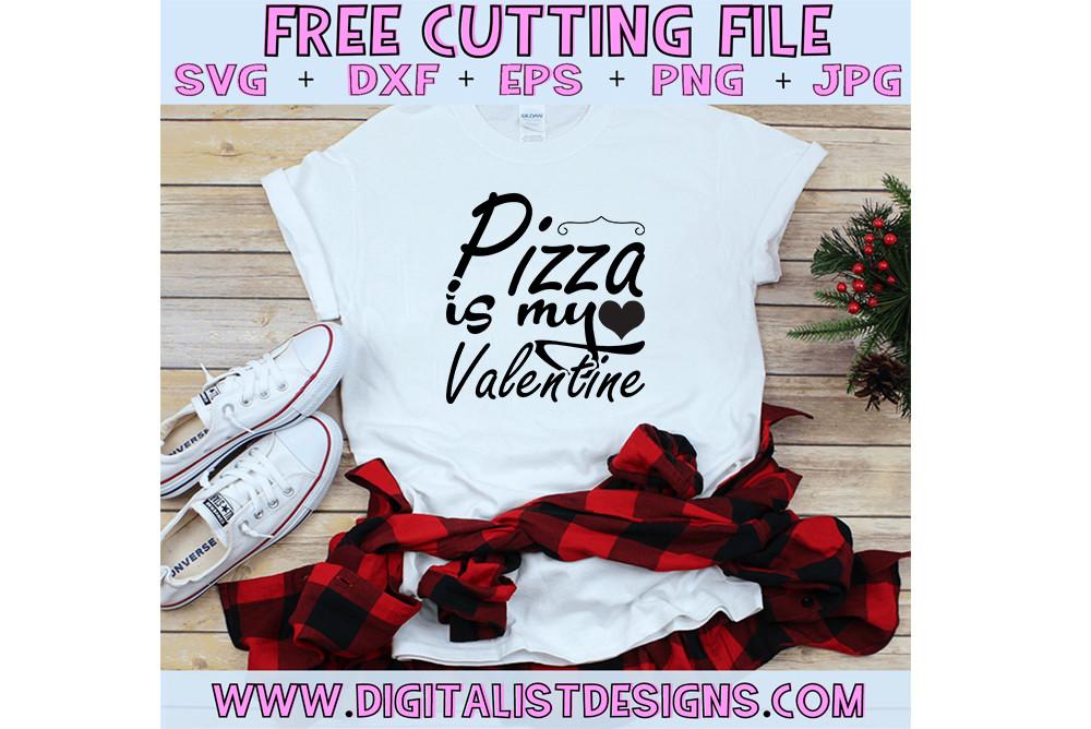 Anti Valentine's Day Svg Design, Pizza I