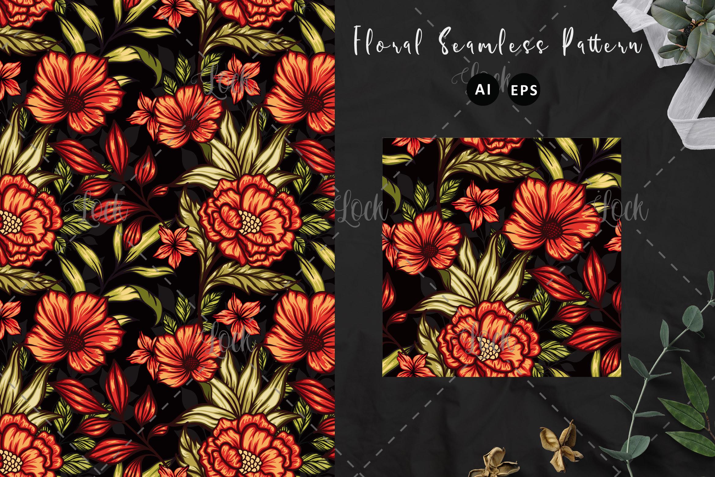 Floral Seamless Pattern