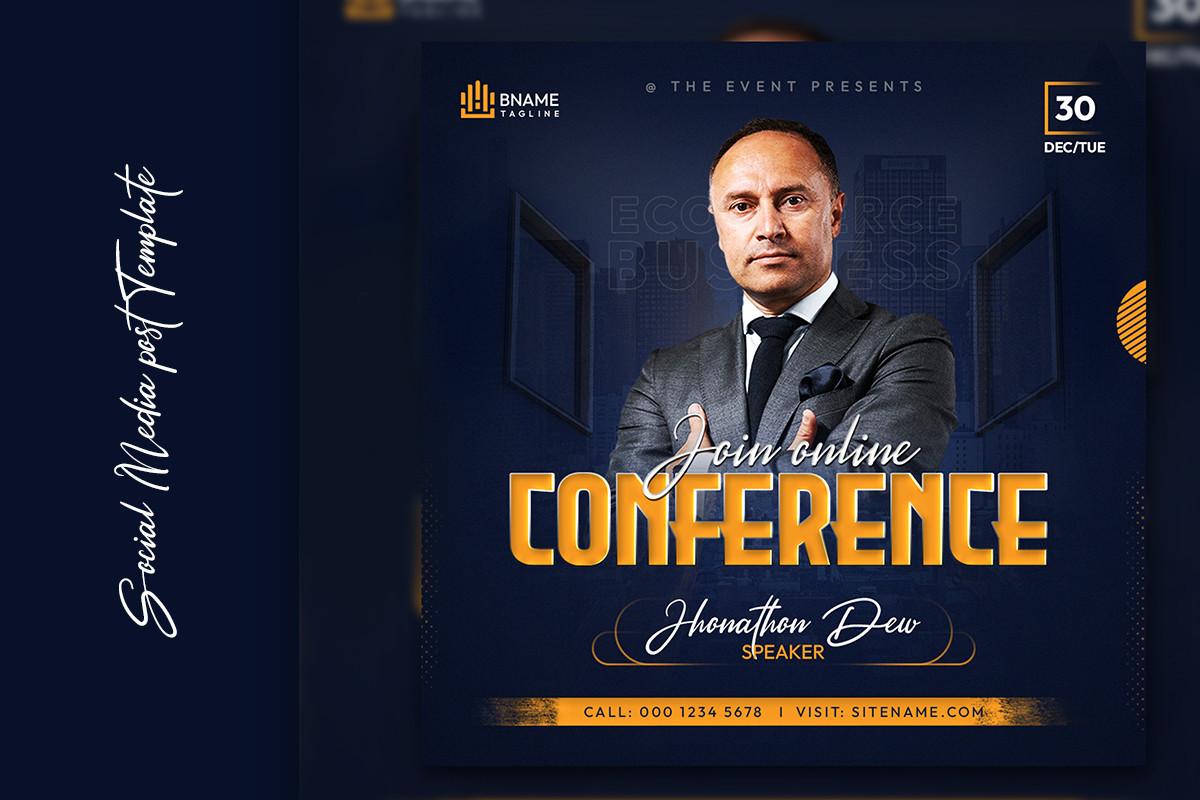 Conference Social Media Post Template