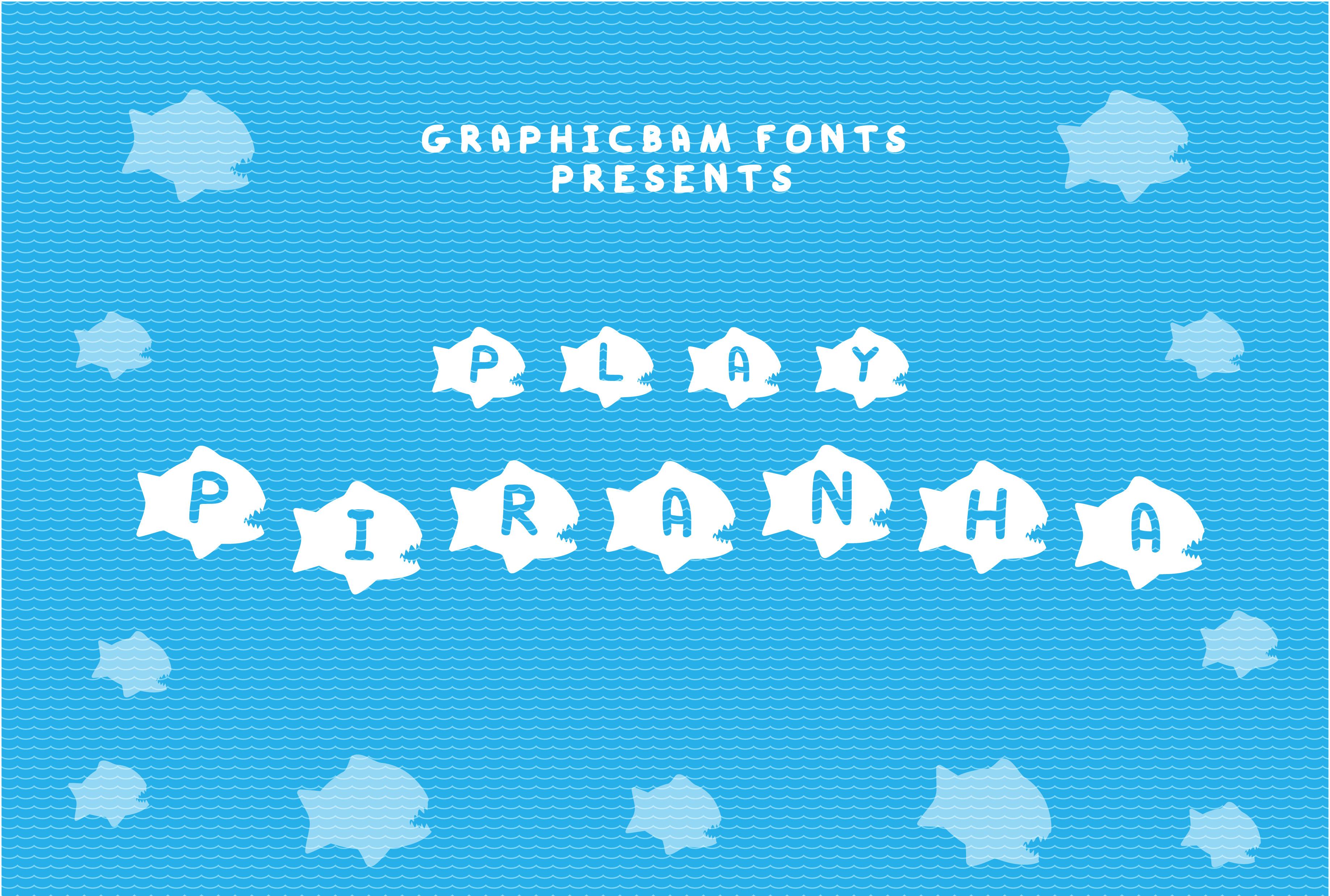 Play Piranha Font
