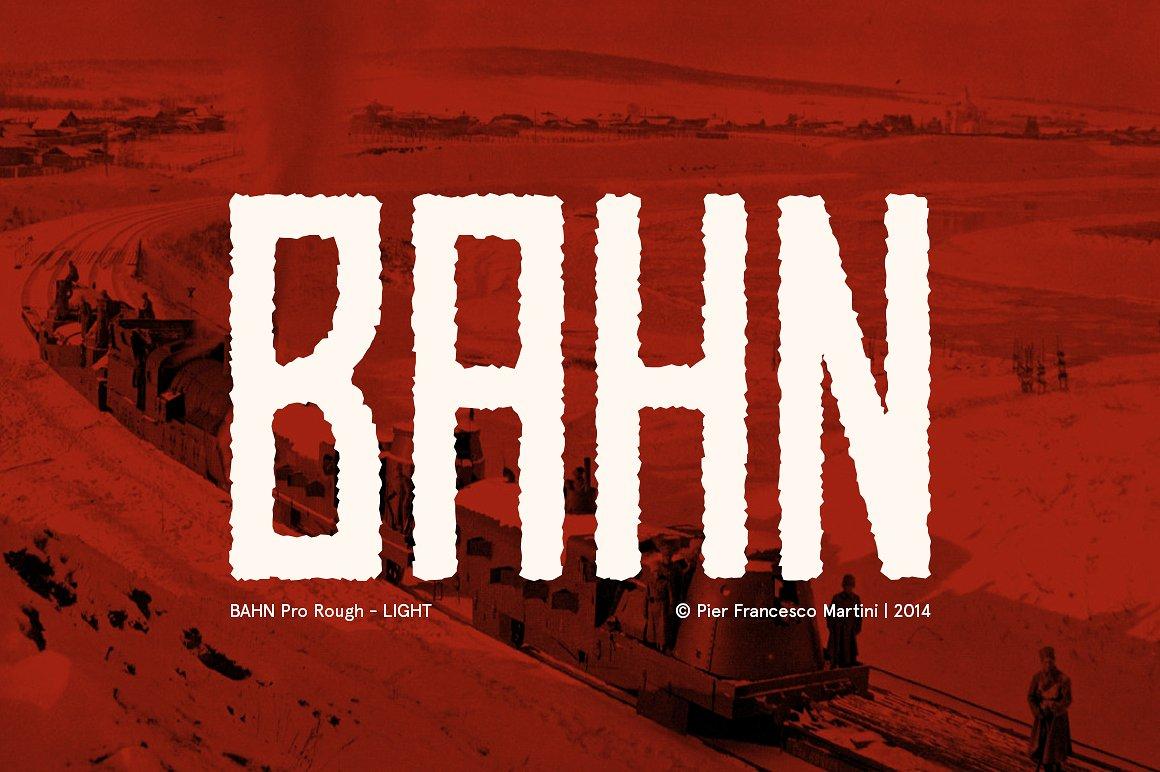 Bahn Light Font