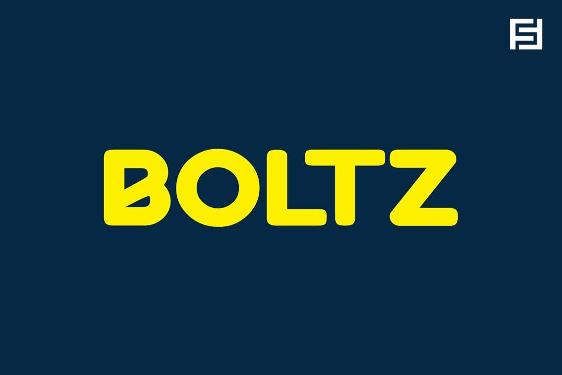 Boltz Font