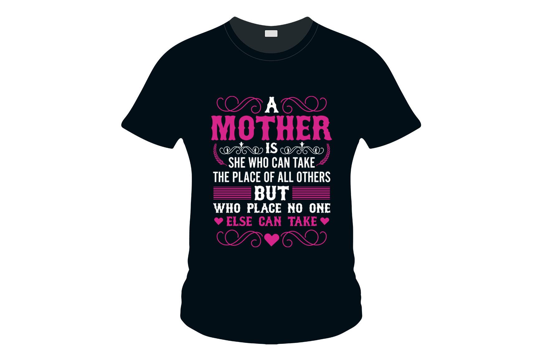 A Mother is She Who Can Take the Place