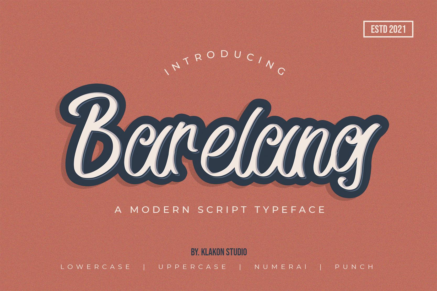 Barelang Font
