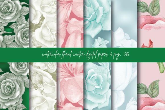 Watercolor Pattern Background Bundle586