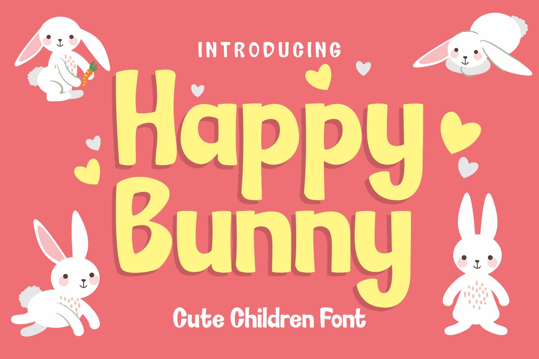 Happy Bunny Font