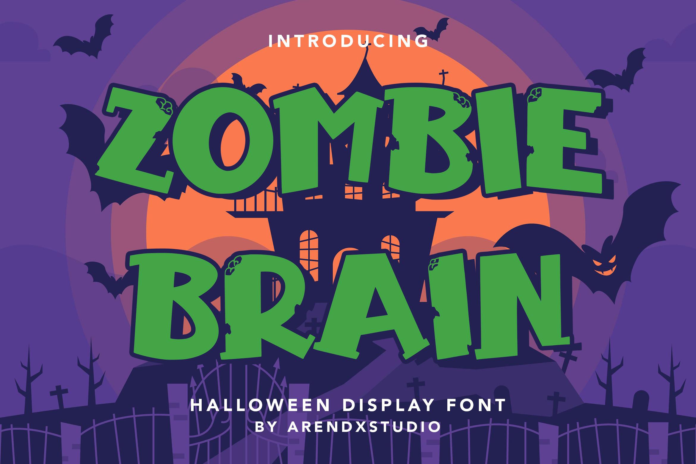 Zombie Brain Font