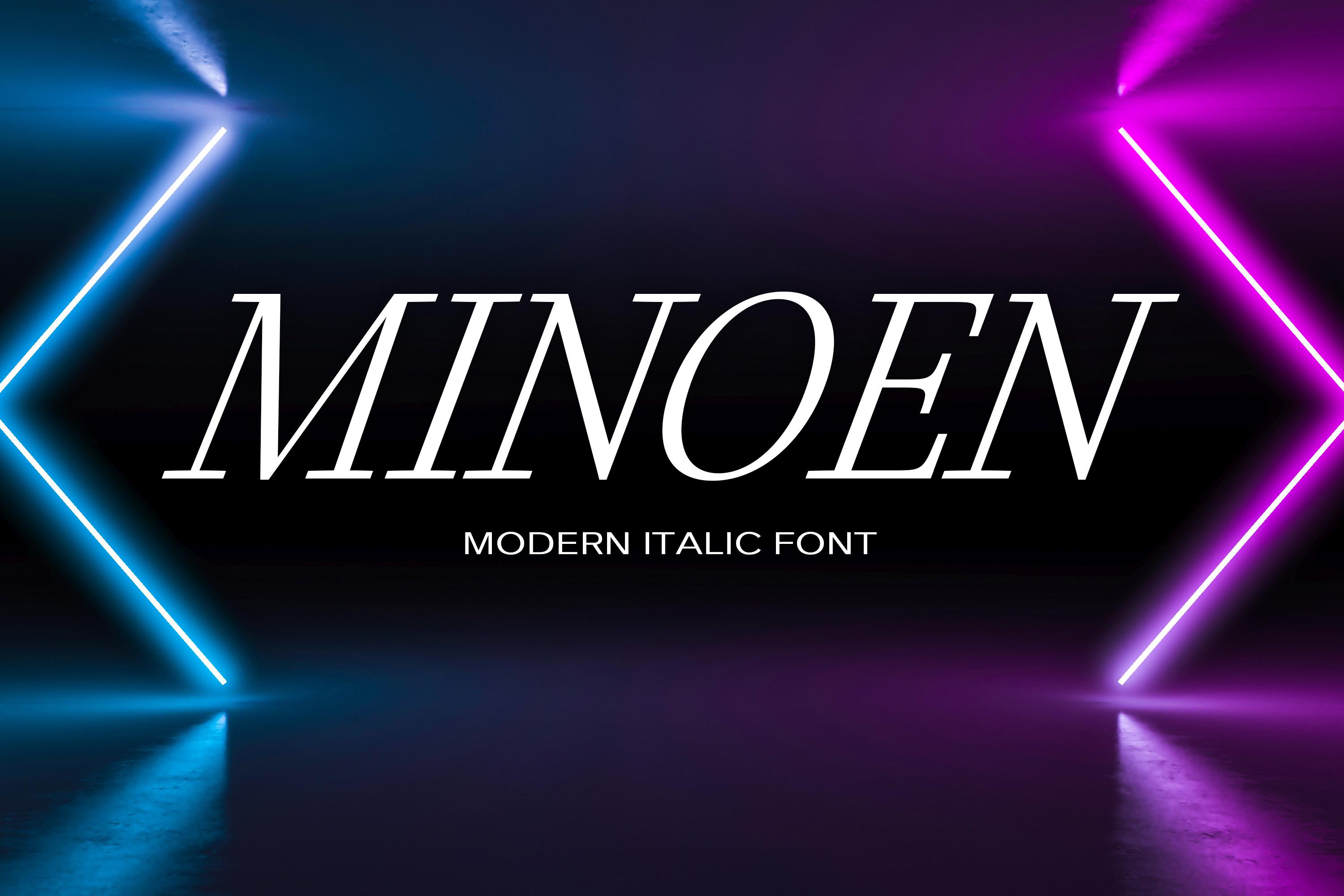 Minoen Font