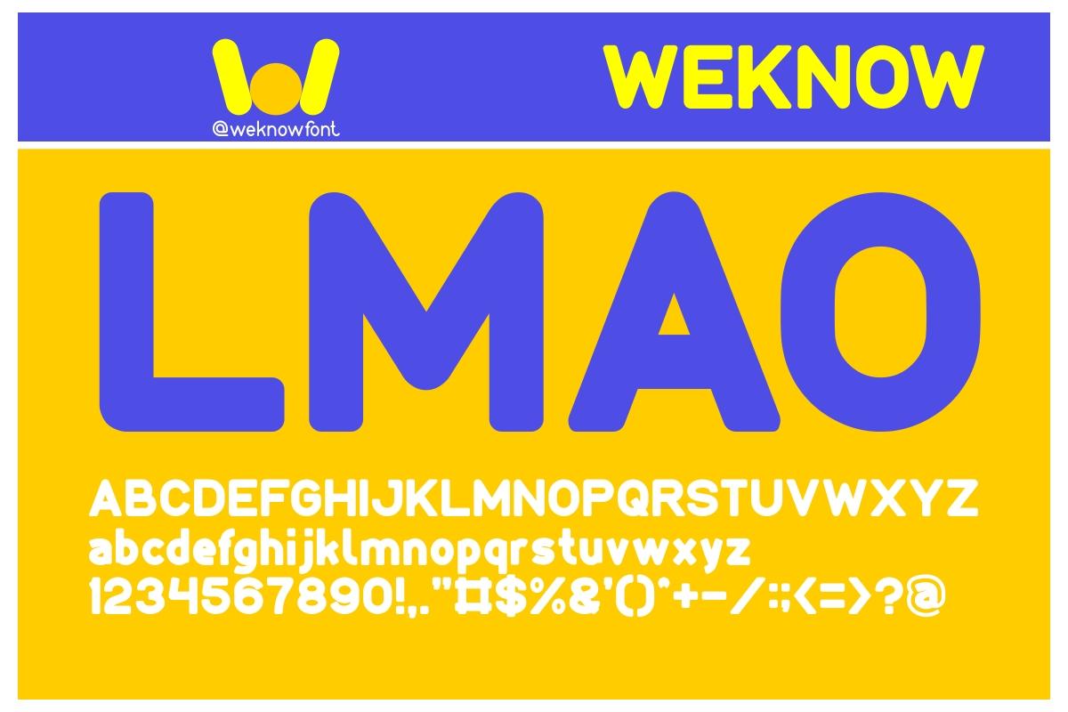 Lmao Font
