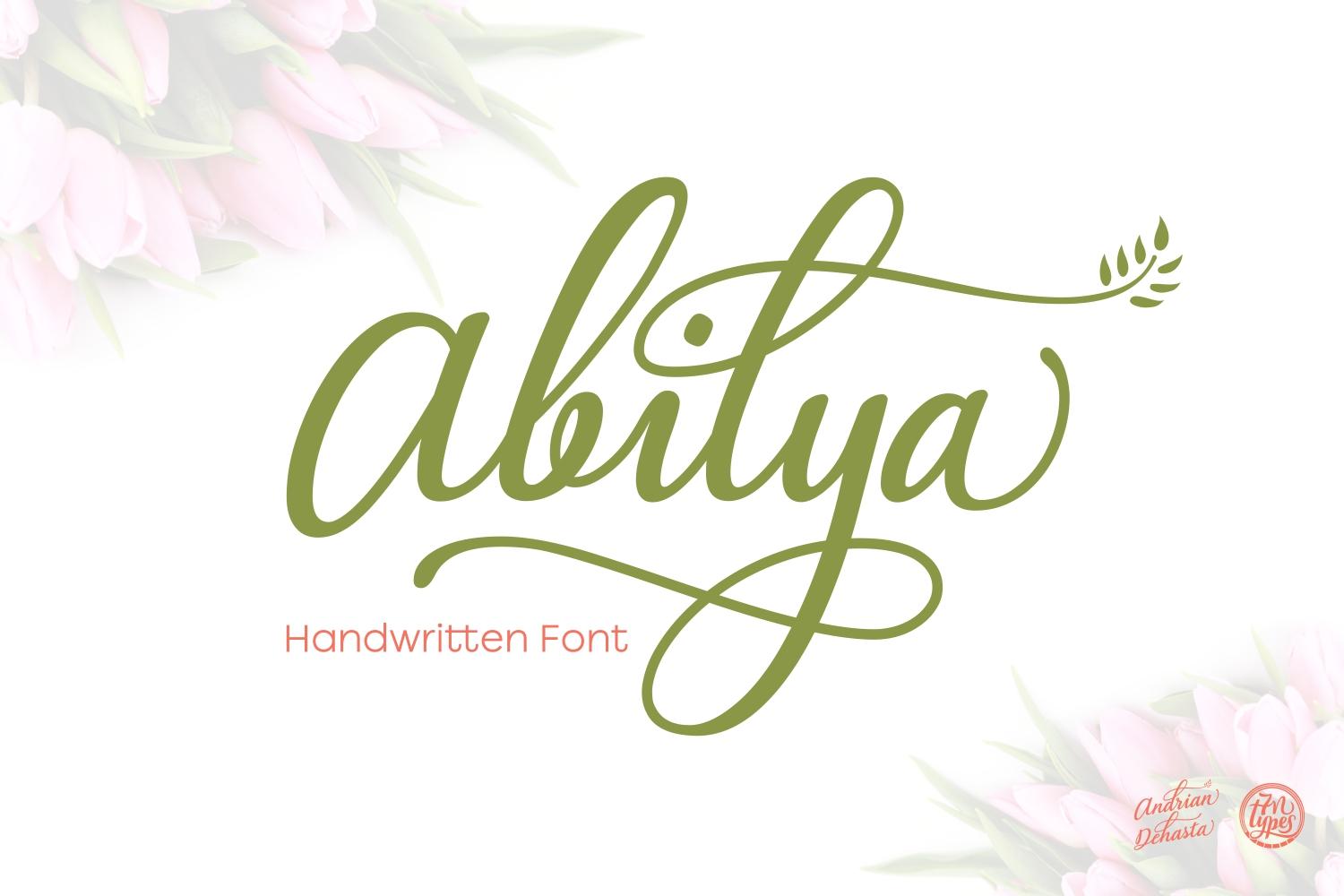 Abilya Font