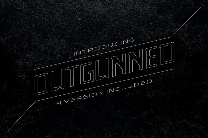 Outgunned Font
