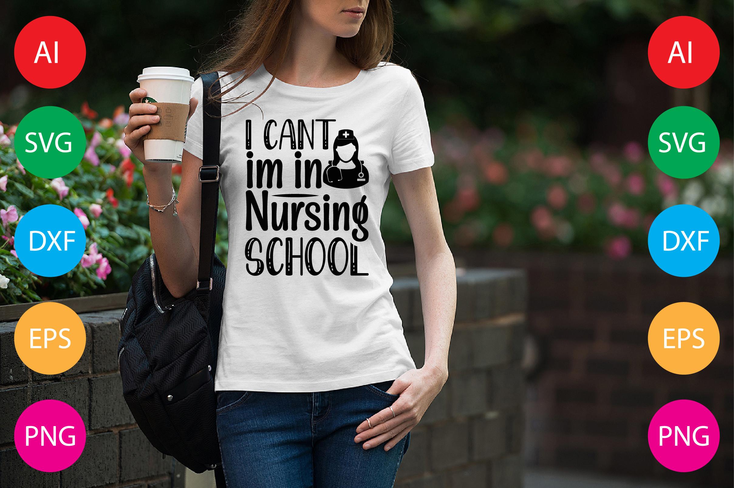I Cant Im in Nursing School