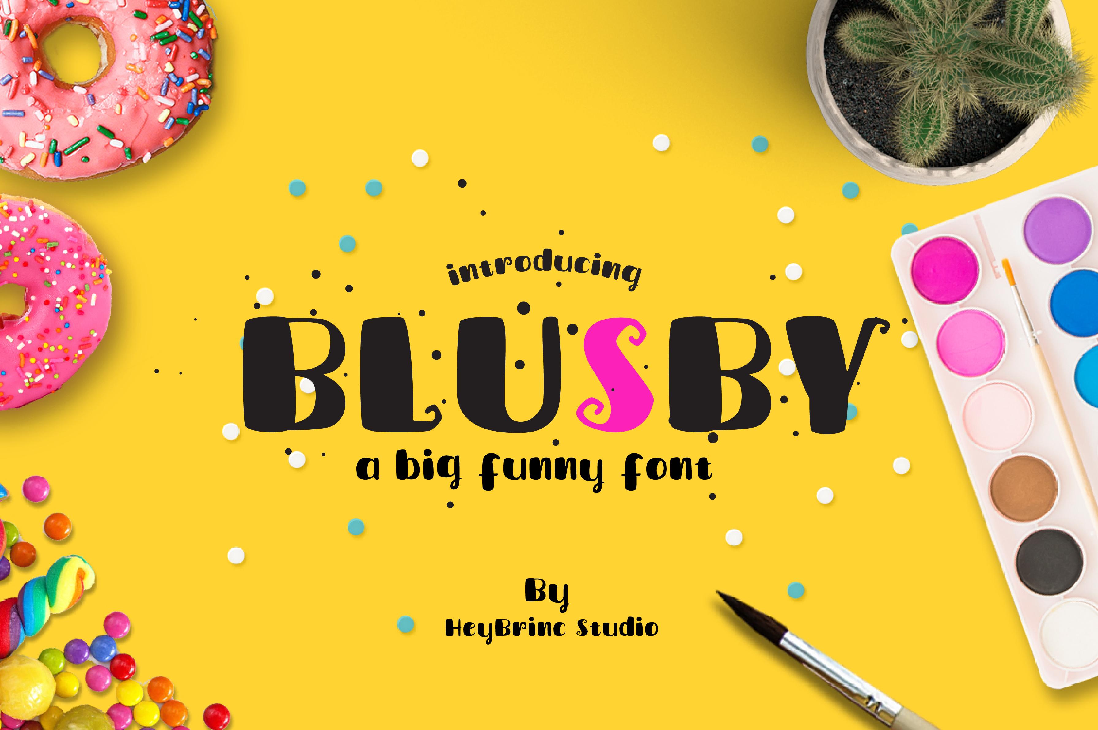 Blusby Font